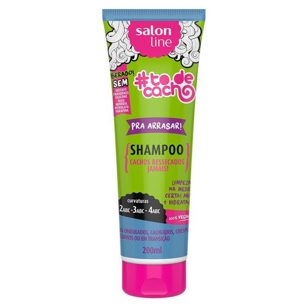 Shampoo Todecacho Tratamento Pra Arrasar 200ml Salon Line