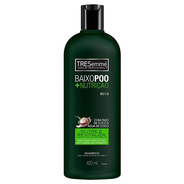 Shampoo Tresémme Baixo Poo + Nutrição 400ml - Tresemmé