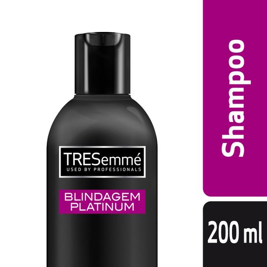 Shampoo Tresemmé Blindagem Platinum 200ml
