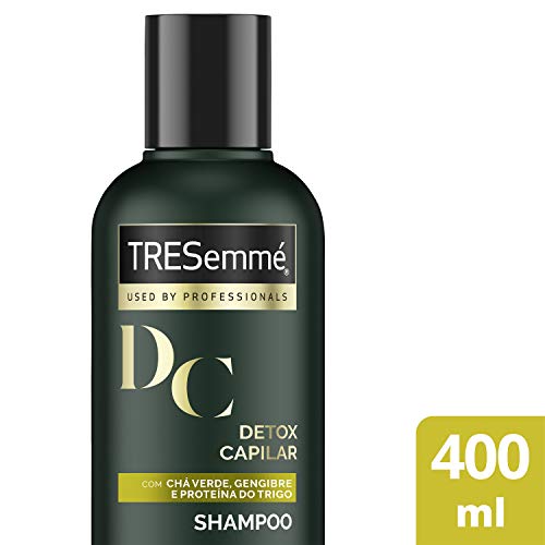 Shampoo Tresemme Detox Capilar 400 Ml, TRESemmé, Preto