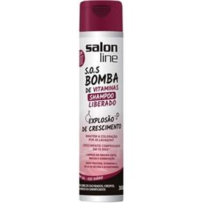 Shampoo Uso Diário Salon Line 300ml Sos Bomba Libe