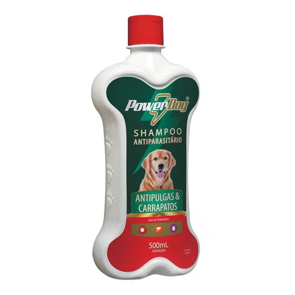 Shampoo Veterinário PowerDog Antipulgas & Carrapatos para Cães
