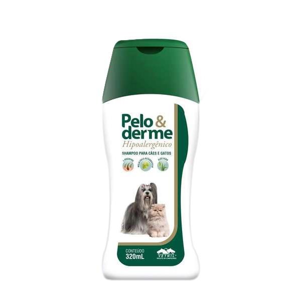 Shampoo Vetnil Pelo Derme Hipoalergênico - 320 ML