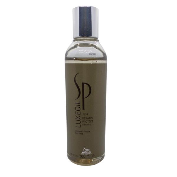 Shampoo Wella Sp Luxe Oil Keratin Protect - 200ml