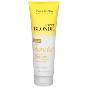 Sheer Blonde Go Blonder Lightening John Frieda - Condicionador para Cabelos Louros