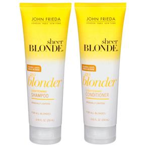 Sheer Blonde Go Blonder Lightening John Frieda - Kit Shampoo + Condicionador Kit - 250ml + 250ml