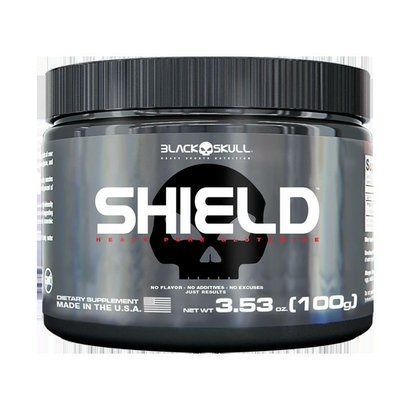 Shield 100G Black Skull - Glutamina