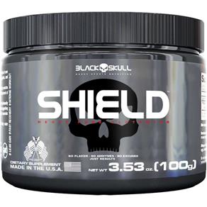 Shield Heavy Pure Glutamine (Pt) 100G - Black Skull