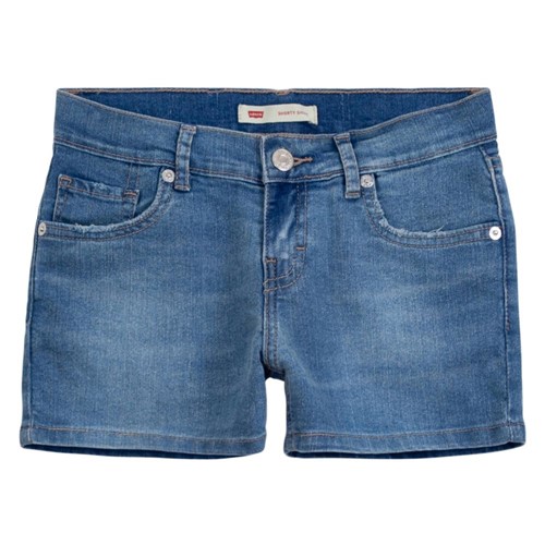 Shorts Jeans Levis Infantil - 10001 Azul - Azul - Menina - Dafiti