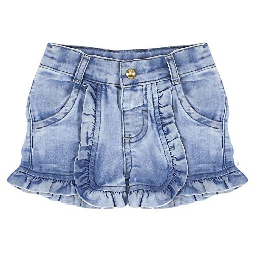 Shorts Look Jeans Babado Jeans - UNICA - 03