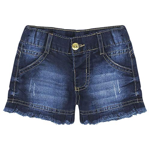 Shorts Look Jeans Barra Desfiada Jeans - UNICA - 03