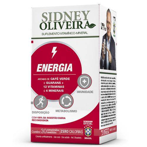 Tudo sobre 'Sidney Oliveira Suplemento Energia C/ 30 Comprimidos'