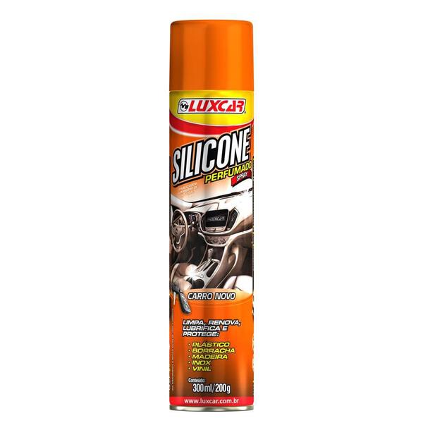 Silicone Perfumado Spray Carro Novo Luxcar
