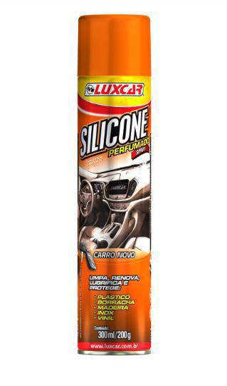 Silicone Spray Carro Novo Perfumado 300ml - Luxcar