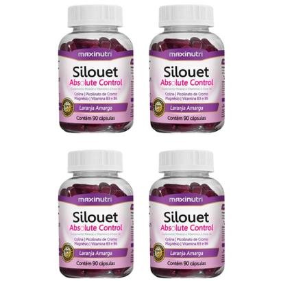 Silouet Absolute Control - 4x 90 Cápsulas - Maxinutri
