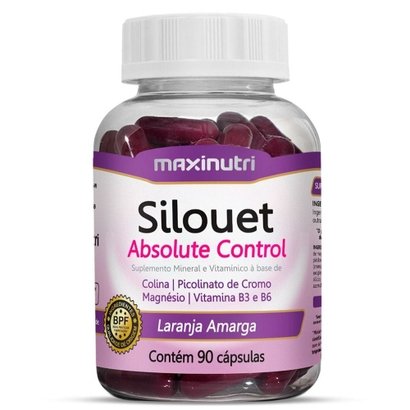 Silouet Absolute Control - 90 Cápsulas - Maxinutri