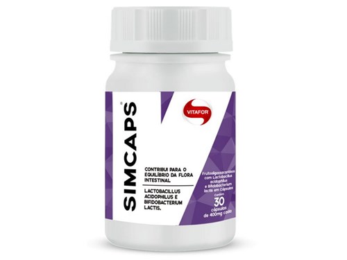 Simcaps Mix de Probióticos Vitafor 30 Cápsulas