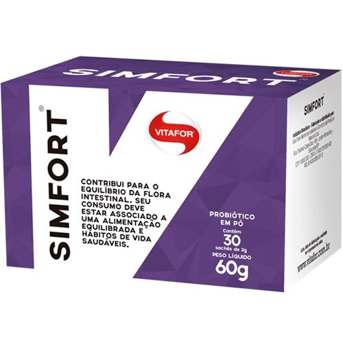SimFort Caixa C/ 30 Sachês - Vitafor