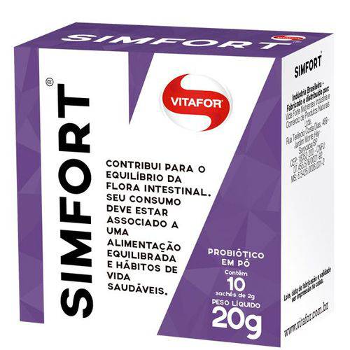 Simfort Probiótico (10 Sachês de 2g)