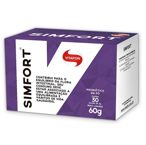 Simfort Probiótico Cx 30 Sachês - Vitafor