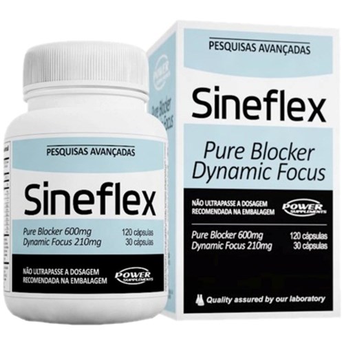 Sineflex 150 Cáps - Power Supplements (120 Gr)