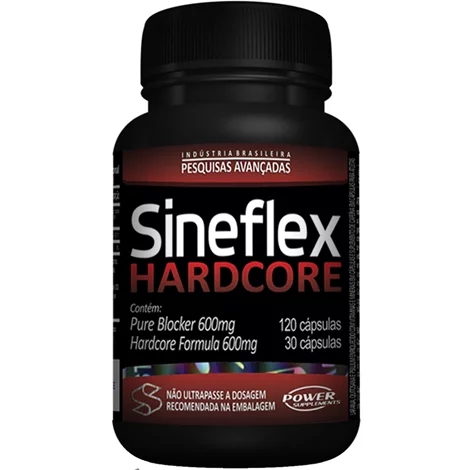 Sineflex Hardcore 150 Cápsulas Power Suplements - Power Supplements