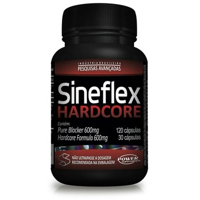 Sineflex Hardcore 150Caps Power Supplements - Termogenico