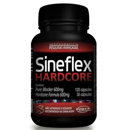 Sineflex HARDCORE - Power Supplements - 150 Cápsulas - Power Suplements