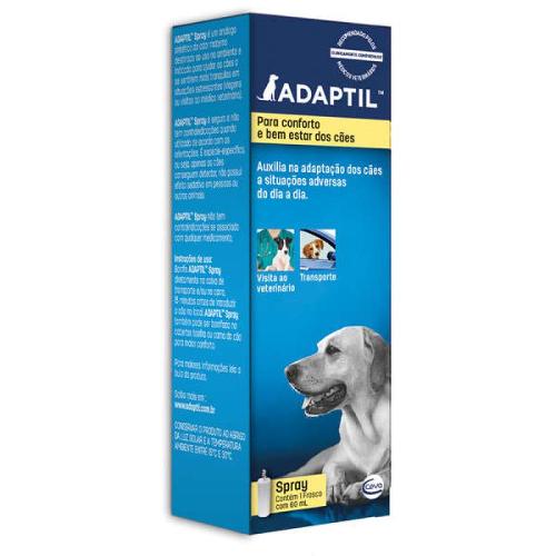 Sistema de Terapia para Cães Adaptil Spray 60 Ml - Ceva