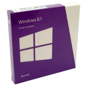 Sistema Operacional - Microsoft Windows 8.1 (32/64Bits) - Sku-Wn7-00913