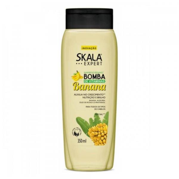 Skala Bomba de Vitaminas C/ Banana Shampoo 350ml