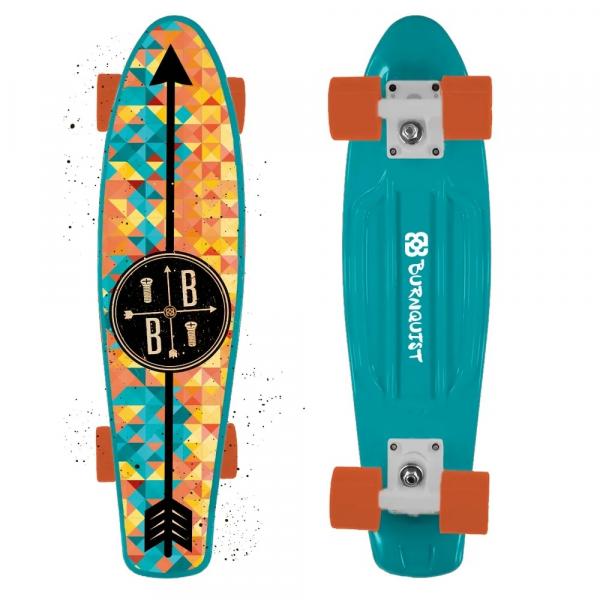 Skate Atrio Mini Cruiser Bob Burnquist 6 Pol. Azul - ES093