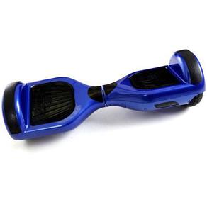 Skate Elétrico Hoverboard 6.5`` Azul com LED Frontal e Lateral e Bluetooth