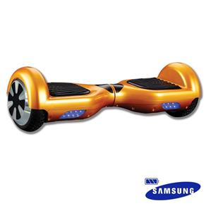 Skate Elétrico Scooter Smart Balance 6,5" Mymax Dourado - Bateria Samsung