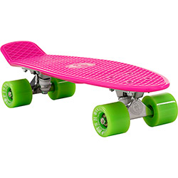 Skate Fish Skateboards Cruiser Lilás e Verde 22''