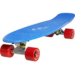 Tudo sobre 'Skate Fish Skateboards Cruiser Shark Azul e Vermelho 27"'