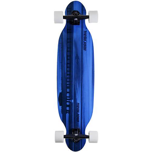 Tudo sobre 'Skate Longboard FS Mormaii Azul e Branco'
