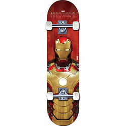 Tudo sobre 'Skate - Marvel - Iron Man Pers Frente Logo Ponta	 - DTC'