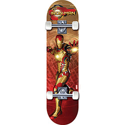 Skate - Marvel - Iron Man Pers Mao Reflexo	 - DTC