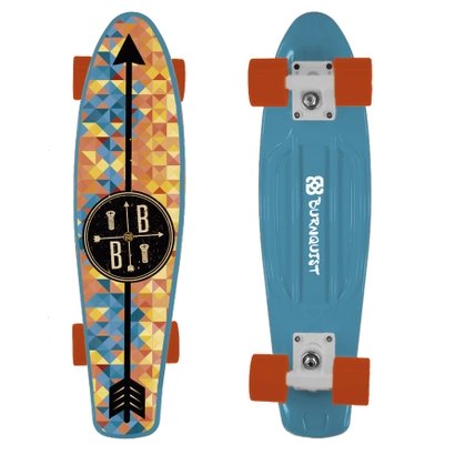 Skate Mini Cruiser Atrio Bob Burnquist Azul - ES093 ES093