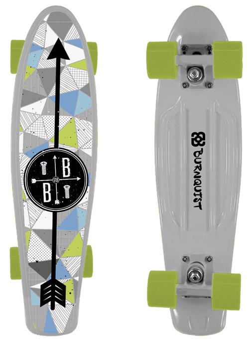 Skate Mini Cruiser Atrio Bob Burnquist Branco - Es091 - Es091