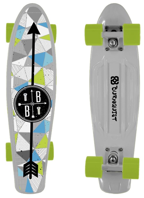 Skate Mini Cruiser Atrio Bob Burnquist Branco - ES091