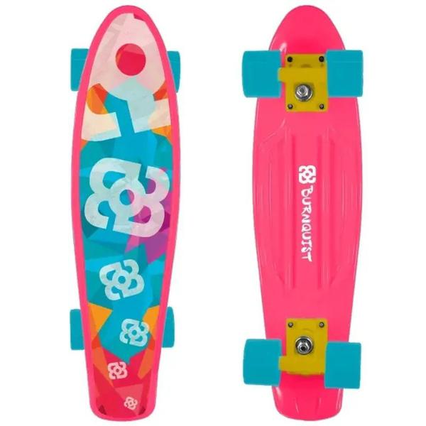 Skate Mini Cruiser Atrio Bob Burnquist Rosa - ES092