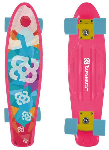 Skate Mini Cruiser Atrio Bob Burnquist Rosa