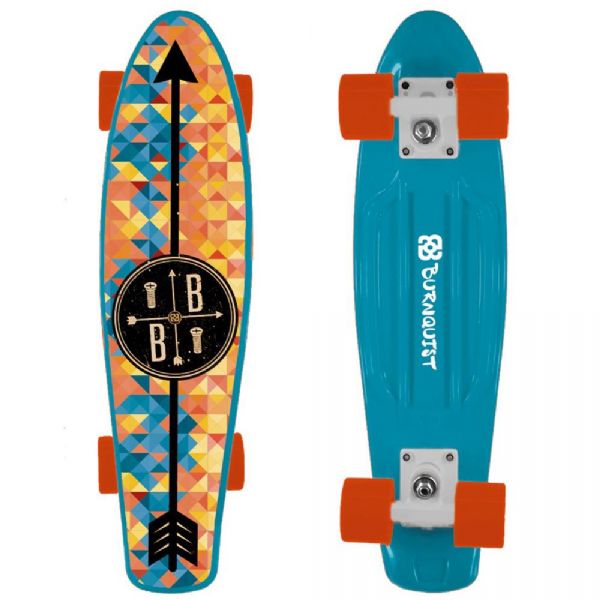 Skate Mini Cruiser Bob Burnquist Azul - Multilaser