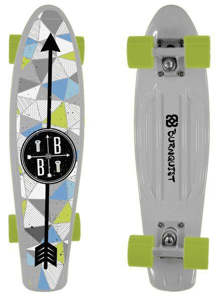 Skate Mini Cruiser Bob Burnquist - Branco - Atrio