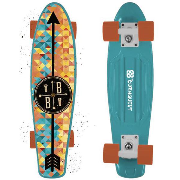 Skate Mini Cruiser Bob Burnquist ES093 Azul - Multilaser - Multilaser