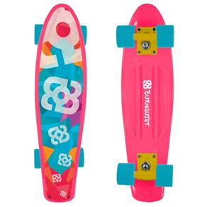 Skate Mini Cruiser Bob Burnquist ES092 Rosa - Multilaser