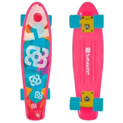 Skate Mini Cruiser Bob Burnquist Rosa - Atrio