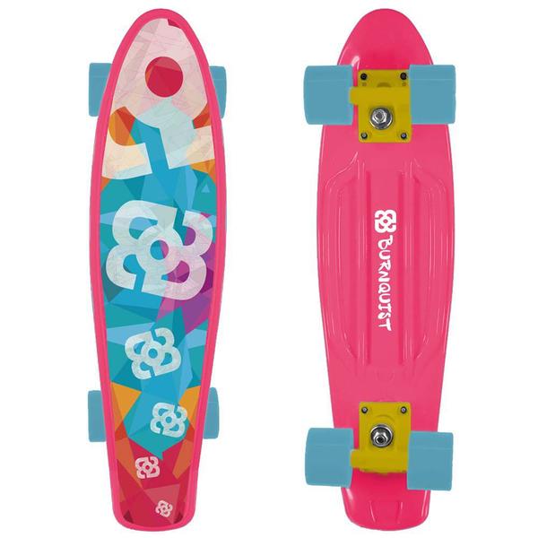 Skate Mini Cruiser Bob Burnquist Rosa - Atrio